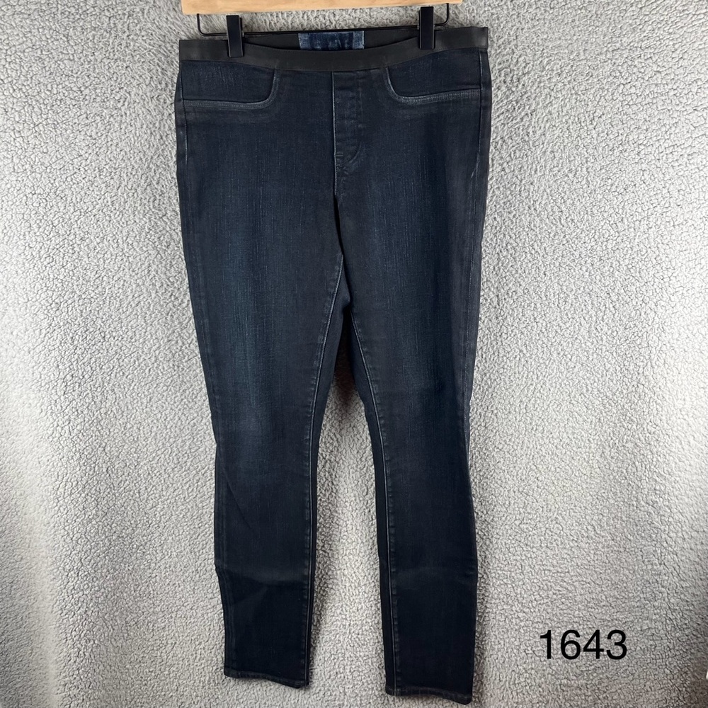 Helmut Lang Women's Size 30 Dark Blue Skinny Jeans Made in USA Style E08HW209